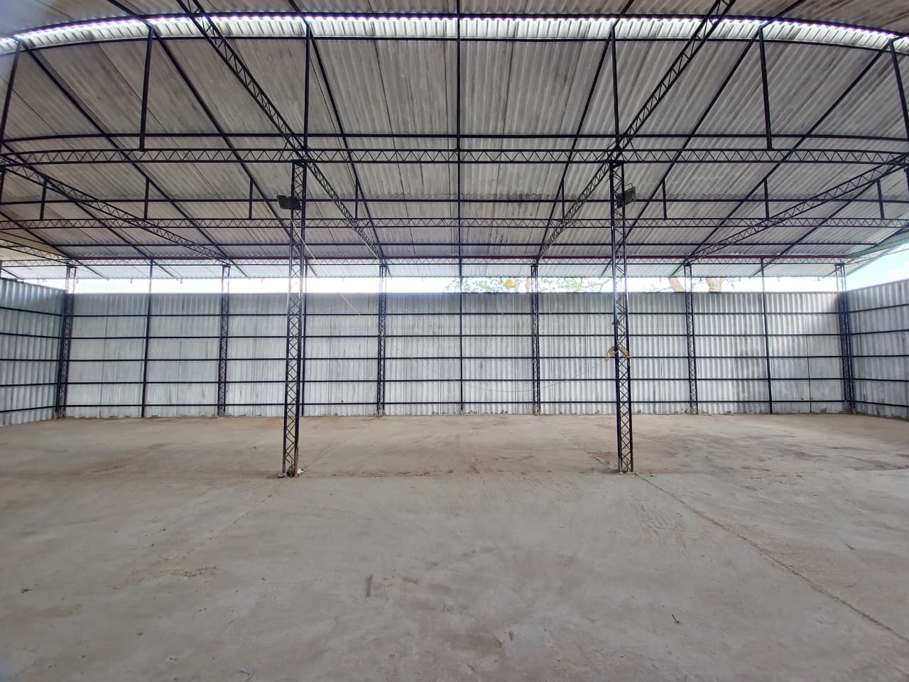 Inside rice storage 