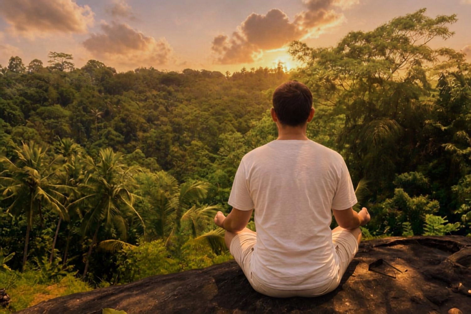 Noble Mindfulness Programme Sri Lanka Participants taking part in a mindfulness programme in Sri Lanka